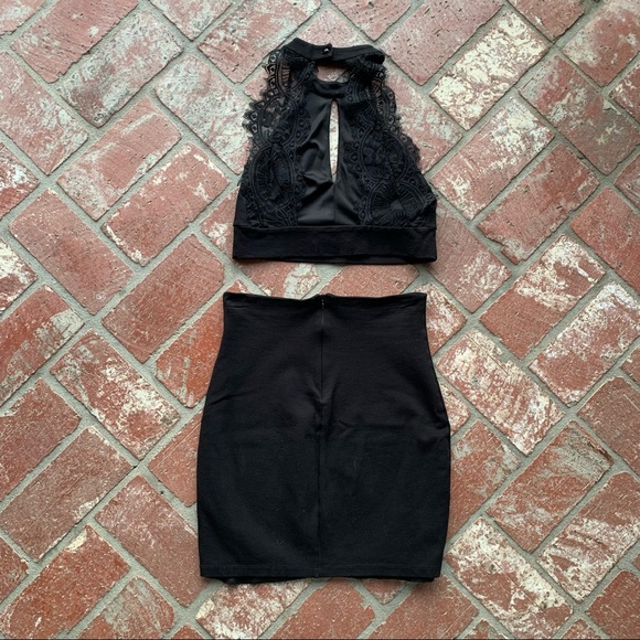 Lulus 2 Piece Body Con Dress Size S! - Picture 2 of 3